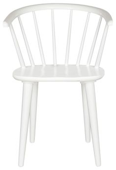 a white chair on a white background