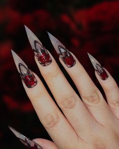 Spider Web Aesthetic, Stained Glass Nails, Web Aesthetic, Reverse French, Nails Floral, Bronze Nails, Tiffany Lamp, Glass Nail, Gothic Nails