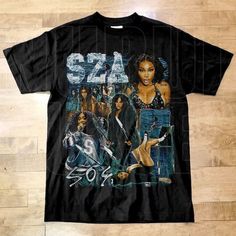 Sza Sos, Baggy Shirt, 90s Hoodie, Artist Shirts, 90s Shirts, Cool Tees, Graphic Shirts, Unisex Shirt, Retro Style