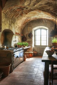 tuscan kitchen interior designs Kitchen Design Tuscan Style, Tuscan Kitchen Backsplash Ideas, Italian Kitchen Design Tuscan Style, Tuscan Kitchen Ideas, Tuscan Kitchen Backsplash, Italian Country Kitchen, Tuscan Kitchen Design, Italian Style Home, Stone Arches