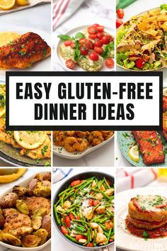 easy gluten - free dinner ideas