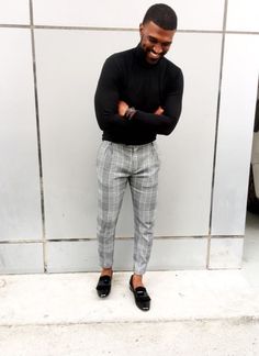 Audiophile Speakers, Black Men Fashion Casual, Checkered Pants, Mens Fashion Smart, Mens Fashion Fall, Mens Fashion Casual Outfits, Black Man, Men Fashion Casual Outfits