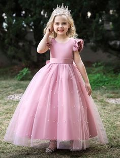 Dresses For Little Princess, Dress For Kids 7-8 For Wedding, Flower Girl Dress For Kids, Party Wear Dress For Kids Girl, Kids Party Frocks Design, Dress Outfits For Birthday, Kids Fashion Dress Princesses, Princess Frocks For Kids, Dress For Girls For Wedding