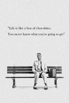 #forest gump #motivational quotes #inspirational quotes Forest Gump Wallpaper, Forrest Gump Tattoos, Forrest Gump Aesthetic, Yearbook Quotes Inspirational, Conceptual Tattoo, Forrest Gump Quotes, Forrest Gump Movie