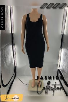 Plus Size Solid Color Women Sleeveless V Neck Bodycon Sexy Party Club Summer Clothes Package Hip Midi Dress V-neck Bodycon Midi Dress For Club, Cheap Black V-neck Bodycon Dress, V-neck Bodycon Sleeveless Club Dress, V Neck Dress, Dress Length, Knee Length, Midi Dress, Summer Outfits, V Neck