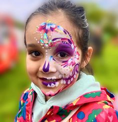 Some of my favourite on-the-job requests from this weekend, from left to right we have; “A tiger…but like a party tiger that went to a festival”, a sugar skull, a snow leopard and a flowery butterfly or “flowerfly” 🦋🌸 . . . #facepainting #facepainter #facepaintingkids #kidspartyideas #childrensparty #eventideas #partyideas #brightonwithkids #brighton #thingstodobrighton #thingstodoinsussex #tigerfacepint #sugarskullfacepaint #butterflyfacepaint Sugar Skull Face Paint, Skull Face Paint, Butterfly Face Paint, Halloween Eve, Sugar Skull Makeup, Livingstone, Tiger Face, Face Painting Designs, Painting Designs