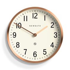 PRICES MAY VARY. Newgate Clocks are proudly of British Design. A medium wall clock fusing mid-Century modern design with contemporary minimalist style. Wall Clock - Mid-Century Modern Accurate and reliable quartz silent sweep movement with no ticking noise. If your hearing is particularly sensitive in a completely silent room you may hear a very quiet whirring. Requires 1 x high quality branded alkaline AA battery (not included). Quartz Movement. A faint tick can be heard in a totally silent env Newgate Clocks, Large Clocks, Living Room Clock, Room Clock, Mid Century Clock, Living Room Clocks, Kitchen Clock, Office Clock, White Clocks