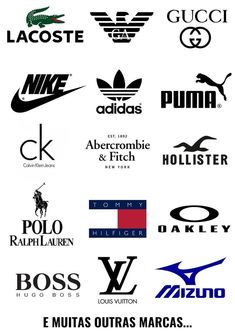 many different logos are shown together in this image, and there is no image on the bottom