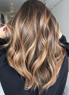 Brunette Balayage Hair, Honey Hair, Brown Hair Colors, Brunette Hair, Great Hair, Hair Hairstyles