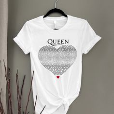 Queen Bohemian Rhapsody Lyrics Shirt - Retro Vintage T-Shirt for Rock Music Lovers - Freddie Mercury Queen Band Shirt Add a touch of iconic rock and roll to your wardrobe with our Freddie Mercury Queen Band Shirt. This festival clothing rock band t-shirt is perfect for any music lover or fan of the legendary Queen. Embrace the 80s nostalgia with this vintage Queen t-shirt, featuring bold graphics and vibrant colors. The Queen Bohemian Rhapsody lyrics shirt brings to life one of the greatest rock Queen Bohemian Rhapsody Lyrics, Bohemian Rhapsody Lyrics, Queen Band Shirt, Queen Bohemian Rhapsody, Lyrics Shirt, Lyric Shirts, 80s Nostalgia, Queen Tshirt, Army Shirts