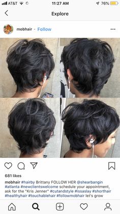 Grown Out Pixie Hairstyles For Black Women, Pixie Haircut Growing Out Stages, Outgrown Pixie Haircut For Black Women, Short Baddie Haircuts, Growing Out Twa Natural Hairstyles, Grow Relaxed Hair For Black Women, 90 Degree Haircut Short, Growing Out Pixie Hairstyles Black Women, 90s Long Pixie Cut