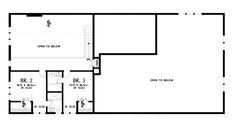 the first floor plan for an apartment