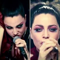 Amy Lee Makeup Eye, Going Under Evanescence, Amy Lee Makeup, Amy Cosplay, Concert Makeup, Perfect Imperfection, Amy Lee Evanescence, Celebrity Makeup Looks, Goth Beauty