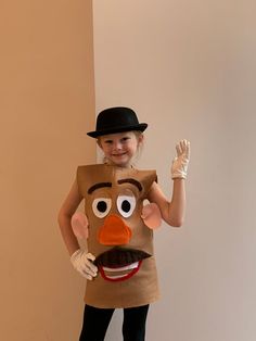 Toy Story 4 Mr. Potato Head Potatohead Halloween Costume for | Etsy Mrs Potato Head, Halloween Infantil, Book Character Costumes, Clever Halloween Costumes, Mr Potato Head, Mr Potato, Potato Heads