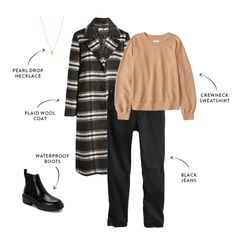 Whbm Outfits, Winter Capsule Wardrobe Travel, Clothes Capsule, Capsule Wardrobe 2020, Capsule Wardrobe Outfits, Classic Clothing, Academia Fashion, Winter Capsule, Winter Capsule Wardrobe