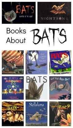 there are many books about bats on this page