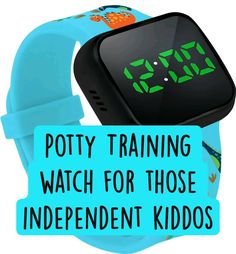 Potty Training Toilet Timer Watch for Boys & Girls, Fun Flashing Lights, Music Tones, Water Resistant for Seat, Rechargeable, Smart Sensor, Alarm, Amazing Kids, Baby & Toddler Potty Train Toilet Timer affiliate Music Tones, Potty Training Toilet, Toddler Car