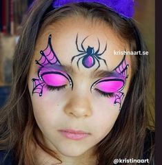 Little Witch Makeup Kids Girl, Scary Kids Face Paint, Girls Witch Face Paint, Kid Witch Face Paint, Witch Face Painting Kids, Toddler Witch Face Paint, Girls Halloween Makeup Kids, Halloween Face Paint Designs For Kids, Simple Halloween Face Paint Ideas