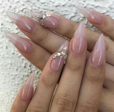 Acrylic Nails Stiletto, Elegant Touch Nails, Engagement Nails, Diva Nails, French Acrylic Nails, Classy Acrylic Nails, Trendy Nail, Acrylic Nails Coffin Short