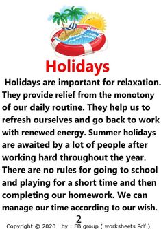 a poster with the words holidays written in red and white, on a white background