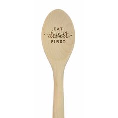 a wooden spoon with the words grandma's kitchen on it