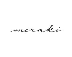 the word merak written in cursive handwriting