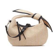 Crown Vintage-Knot Hobo Bag Show off contemporary island vibes with this hobo bag from Crown Vintage. The zip closure keeps essentials secure while the interior pockets offer added organization. Why you'll love it: The laid back woven raffia construction is upgraded with a contrasting trim that shows off the chic knotted bow accent on the handle. How you'll wear it: The included shoulder strap allows you to rock as a crossbody for added versatility! Casual Woven Satchel Hobo Bag, Modern Shoulder Bag For Spring Beach Outing, Modern Shoulder Bag For Spring Beach, Casual Hobo Bag For Spring, Modern Spring Beach Shoulder Bag, Casual Woven Crossbody Hobo Bag, Spring Woven Hobo Bag With Double Handle, Woven Hobo Bag With Double Handle For Spring, Spring Woven Double Handle Hobo Bag