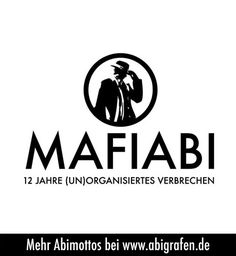 a black and white logo with the words mafiabi written in german on it