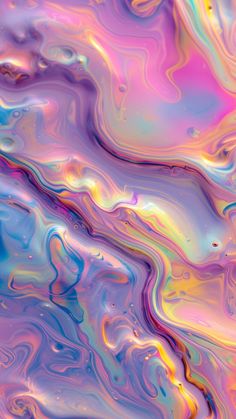 an abstract background with multicolored paint