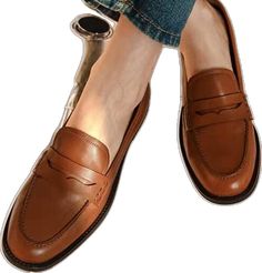 Classic Flat Loafers With Stitched Sole, Classic Spring Platform Loafers, Classic Flat Heel Moccasins For Business Casual, Classic Flat Heel Leather Shoes For Business Casual, Business Loafers With Stitched Sole For Spring, Spring Business Loafers With Stitched Sole, Classic Tassel Loafers With Flat Heel For Business Casual, Classic Leather Loafers For Spring, Classic Tassel Loafers For Business In Spring