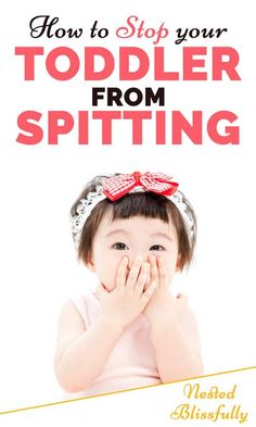 How I stopped both my kids from spitting to express their emotions; interestingly both of them started to express their disapproval by spitting, but we re-directed them everytime they experimented with spitting, and got rid of the habit in about 2-3 days! #toddler #parenting #positiveparenting #momlife #toddlerdicipline via @nestedblissfully Toddler Parenting, Express Emotions, Homemaking Tips, Parenting Discipline, Behaviour Management