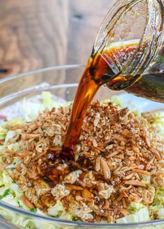 The BEST Ramen Noodle Salad - Barefeet in the Kitchen