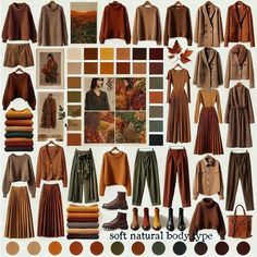 Photographer Fits, Book Boho, Natural Kibbe, Classy Clothing, Colour Combinations Fashion, Deep Autumn, Mode Boho, Fall Color Palette