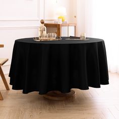 PRICES MAY VARY. 【Quality Material】Aocoz round tablecloth is made of high quality and durable polyester, it can be reused after washing, and it does not contain harmful chemicals and has no pungent odor, which is perfect for protecting your table, and can also make your parties more atmosphere. 【Multipurpose】Our tablecloths are not only suitable for parties, picnics, weddings, banquets, and other scenes, but can also be used for decorative purposes, you can do crafts or artwork on them with your 90 Inch Round Tablecloth, Black Tablecloths, Round Tablecloths, Black Tablecloth, Table Clothes, Wedding Tablecloths, Rectangle Tablecloth, Party Buffet, Square Tablecloth