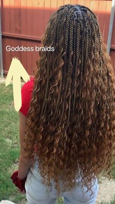 Goddess braids | Twist braid hairstyles, Feed in braids hairstyles, Hair styles Bohemian Feed In Braids, Braid Colors, Feed In Braids, Short Box Braids, Bohemian Braids, Feed In Braids Hairstyles, Goddess Braids Hairstyles, Box Braids Hairstyles For Black Women, Cute Box Braids Hairstyles