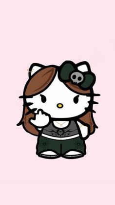 Emo Hello Kitty Pfp, Hello Kitty Profile Pic, Drawing Ideas Hello Kitty, Hello Kitty Drawing Easy, Kitty Drawing Easy, Y2k Hello Kitty Pfp, Emo Hello Kitty, Art Hello Kitty, Hello Kitty Wallpaper Hd