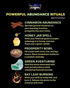 Spells For Luck And Prosperity, Abundance Spells Witchcraft, Abundance Altar, Abundance Magic, Abundance Spells, Witchy Rituals, Prosperity Ritual, Candle Rituals, Abundance Ritual