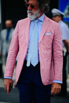 The Best Style From This Year’s Pitti Uomo – MANNER Franco Mazzetti, Florence Italy Outfits, Florence Street Style, Italy Outfits Men, Don Vito Corleone, Classy Suits