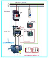 an electrical wiring diagram with three different types of switches and two separate circuites,