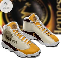 Product Infomation: Hennessy cognacs Air Jordan 13 Shoes Sneakers Gifts For Men Women For Fans Full SizeThis is Shoes Air Jordan 13 Custom Print On Demand. Best shoes gifts for men women with full size+ Style: Air Jordan 13.+ Upper skin can print patterns.+ Hidden Custom Tennis Shoes, Hennessy Cognac, Jordan 13 Shoes, Personalized Shoes, Popular Sneakers, Shoes Air, Air Jordan Sneakers, Jordan 13, Shoe Gifts