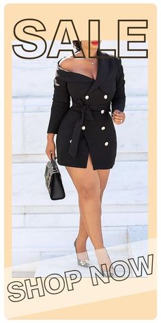 Fashion Buttons Black Blending Mini Dress Mini Dresses Online, Mini Dress Black, Wholesale Fashion, Mini Black Dress, Chic Outfits, Blending, Dress Black, Peplum Dress, Black Fashion