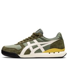 Onitsuka Tiger Ultimate 81 EX Shoes 'Lichen Green Cream' 1183B510-301 Onitsuka Tiger Ultimate 81, Brooklyn Style, Limited Edition Sneakers, Walker Shoes, Apparel Shop, Sports Sneakers, Sneaker Games, Best Sneakers