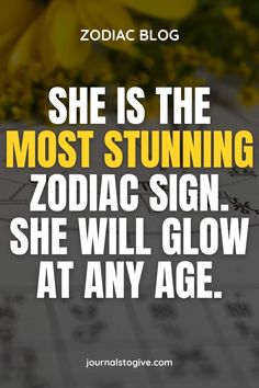 She is the most stunning zodiac sign. She will glow at any age given how amazing her personality is. Being kind, caring and an overall nice person will make for a stunning personality. Nice Person, Her Personality, Most Powerful, Zodiac Sign, Zodiac Signs, Signs