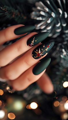 Nail Noel, Xmas Nail Designs, Christmas Gel, December Nails, Holiday Nail Designs, Christmas Nails Easy, Cute Christmas Nails, Christmas Gel Nails, Nails Easy