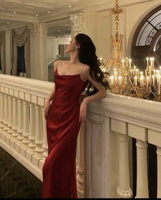 Ball Gown Aesthetic, Silk Dress Aesthetic, Spring Red Hair, Spring Red Hair Color, Aesthetic Prom Dress, Red Dress Aesthetic, Gown Aesthetic, Hair Color Images, Red Formal Dresses