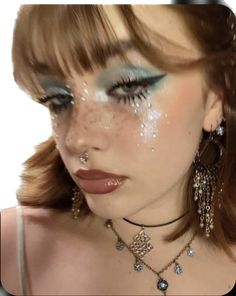 Funky Makeup, Rave Makeup, Swag Makeup, Inner Glow, Ethereal Makeup, Pinterest Makeup, Dope Makeup, Makeup Guide, Edgy Makeup