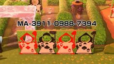 an animal crossing game is shown in this image