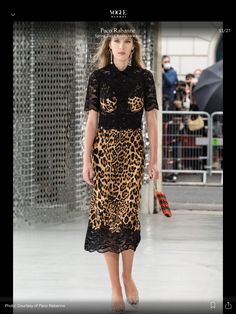 Collection Couture, Leopard Fashion, Creation Couture, Fashion Weeks, Paco Rabanne, International Fashion, Fashion 2020, Emilio Pucci, Looks Style