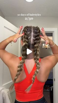 Ava✨ on Instagram: "Some more dragon braids 🐉💚☀️ . . . #CapCut #hair #hairstyle #braid #dragon #dragonbraid #cutehair #easyhair #hairtutorial #easyhairstyles #cutehairstyles #DragonBraid #HairInspiration #ViralHairstyle #HairTutorial #InstaHair #BraidStyles #HairGoals #TrendyHair #HairOfTheDay #InstaBeauty #HairArt #HairFashion #BraidGoals #Hairstyleldeas #CreativeBraids #BraidTrends #Viral #Popular" Cool Ways To Braid Your Hair, Dragon Braids Tutorial, How To Do Dragon Braid, French Dragon Braids, Dragon Braid Pigtails, Cute Hairstyles For Medium Hair Braids, Dragon Braid Ponytail, Double Dragon Braid, Basketball Hairstyles Braids