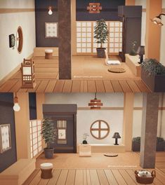 Acnh House Ideas Villager, Acnh Hhp Home Ideas, Acnh Japanese Home Interior, Japanese Interior Animal Crossing, Acnh Villager Interior Ideas, Villager Homes Animal Crossing Interior, Japanese House Animal Crossing, Acnh Interior Designs Villager